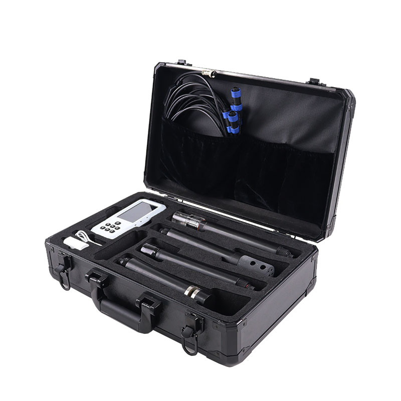 水溫、電導(dǎo)率、PH、氨氮、溶解氧、cod、濁度七參數(shù)水質(zhì)分析檢測(cè)儀